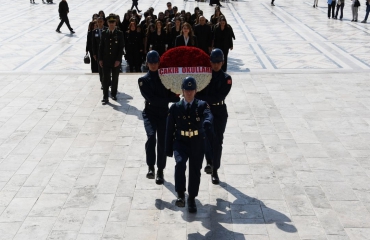 Çakır Okulları Resmi Tören ve Çelenk Sunma Merasimi ile Anıtkabir'de