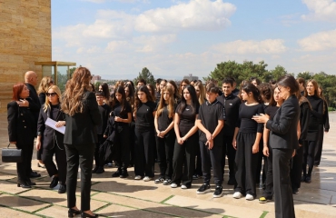 Çakır Okulları Resmi Tören ve Çelenk Sunma Merasimi ile Anıtkabir'de