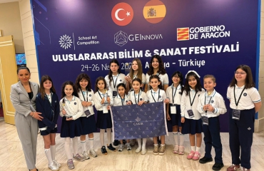 School Art Competition Uluslararası Bilim ve Sanat Festivali’nde Türkiye Birinciliği , İkinciliği ve Üçüncülüğü