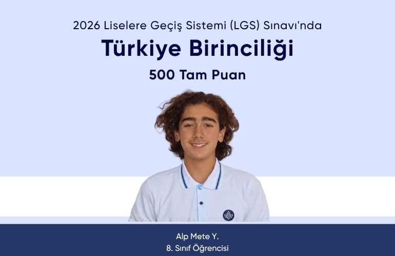 2026 Liselere Geçiş Sistemi (LGS) Türkiye Birinciliği