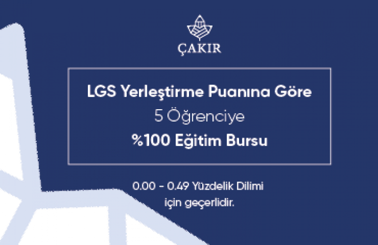 %100 Eğitim Bursu